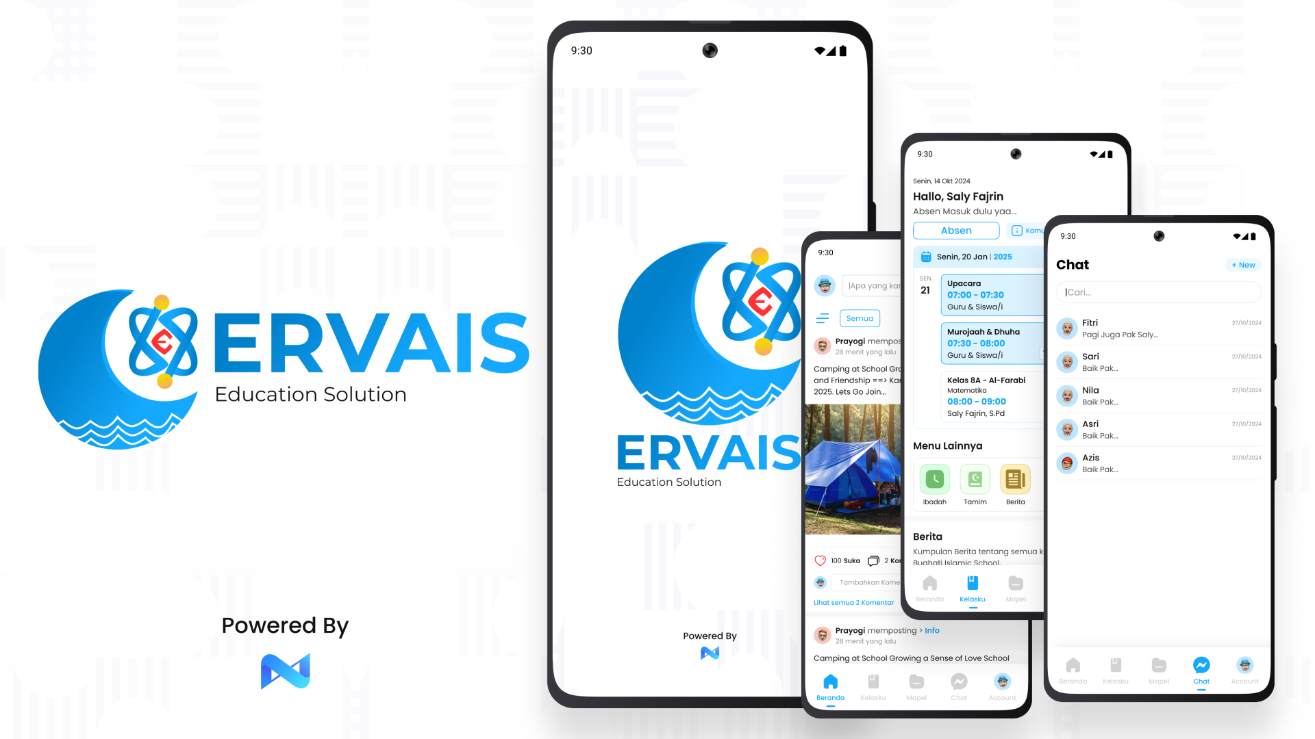 Ervais Education App Preview